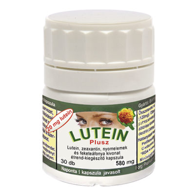 Lutein-Plusz szemvitamin 20 mg luteinnel